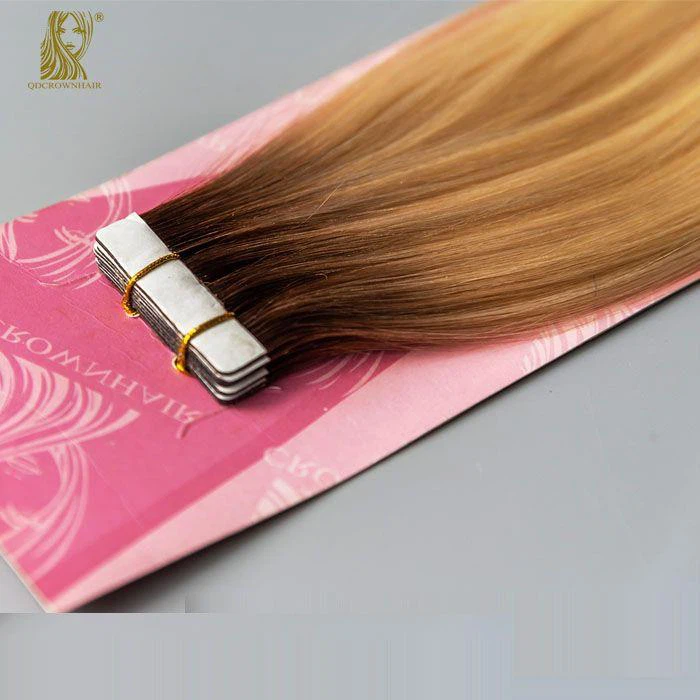 मानव बाल एक्सटेंशन में टेप